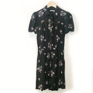 Kimchi Blue Floral Print Shirt Dress